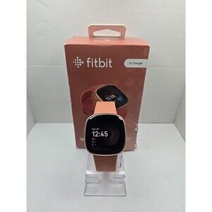 Fitbit Versa 4 GPS Smartwatch Charger Heart Rate NFC Google Wallet Sleep Tracker